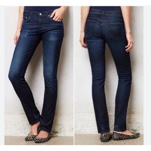 AG Stevie Slim Straight BW9291- Very Dark Wash, size 26R